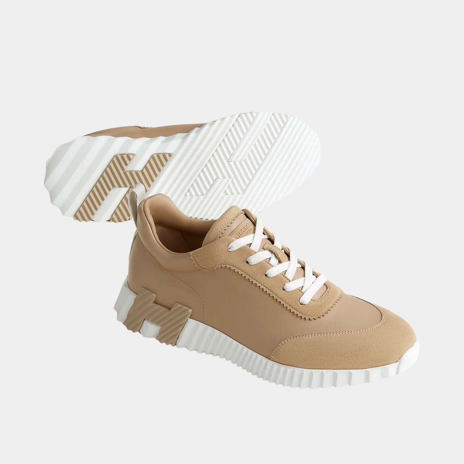 Bouncing Sneaker Calfskin Suede Men