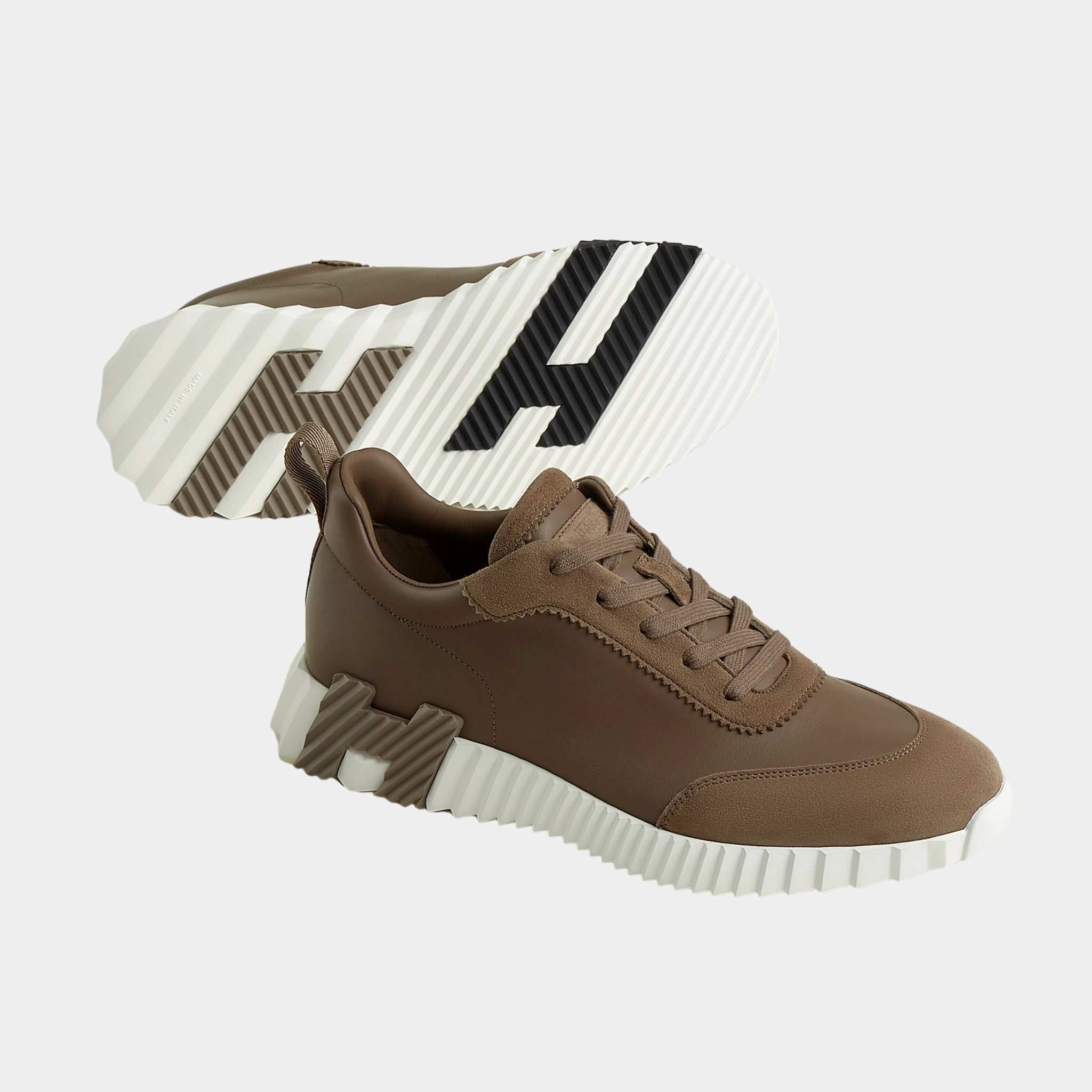 Bouncing Sneaker Calfskin Suede Men