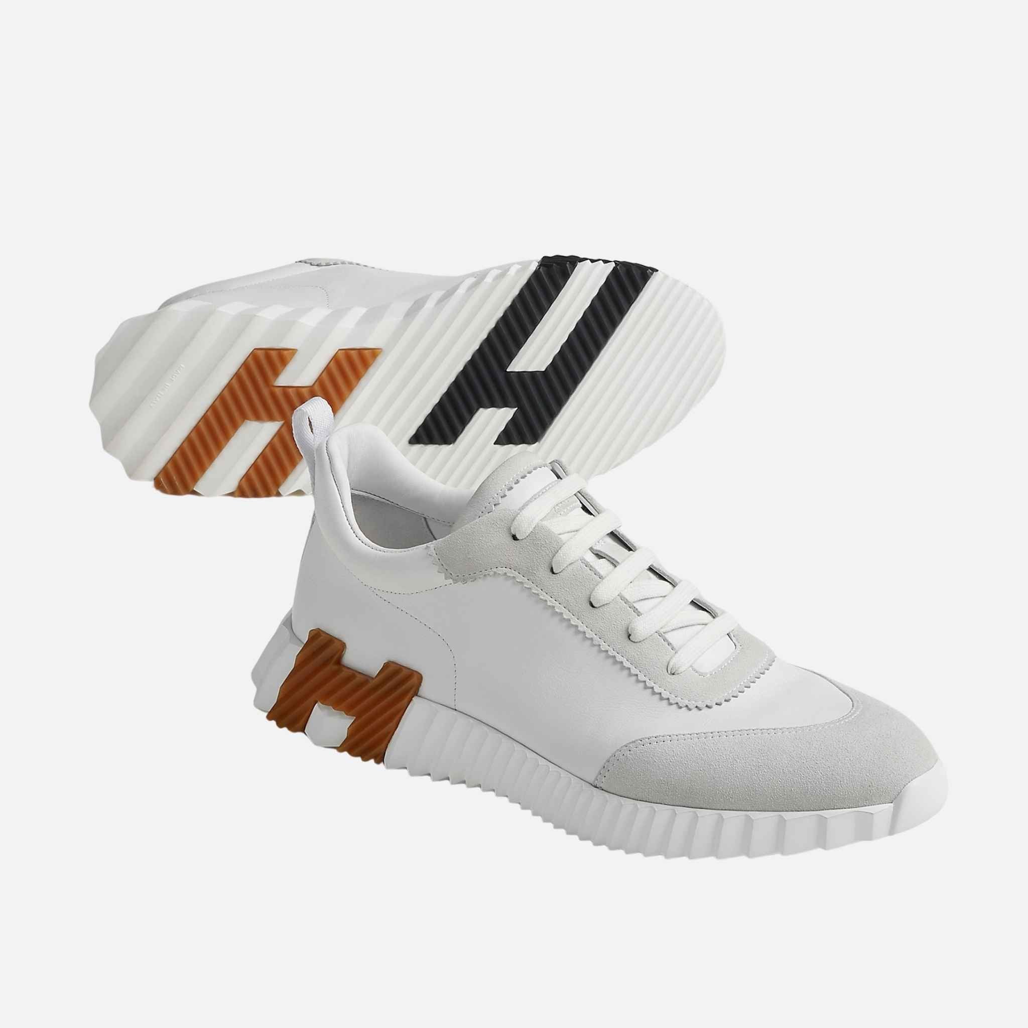 Bouncing Sneaker Calfskin Suede Men