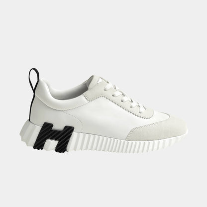 Bouncing Sneaker Calfskin and Suede Women