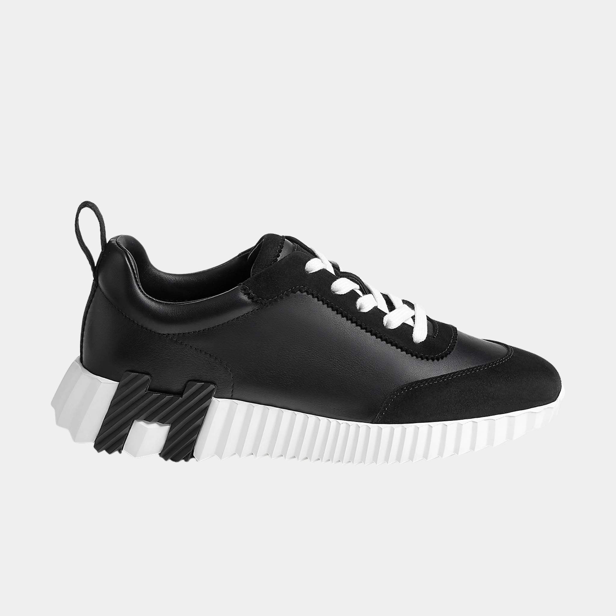 Bouncing Sneaker Calfskin and Suede Women