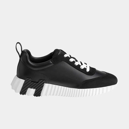 Bouncing Sneaker Calfskin and Suede Women