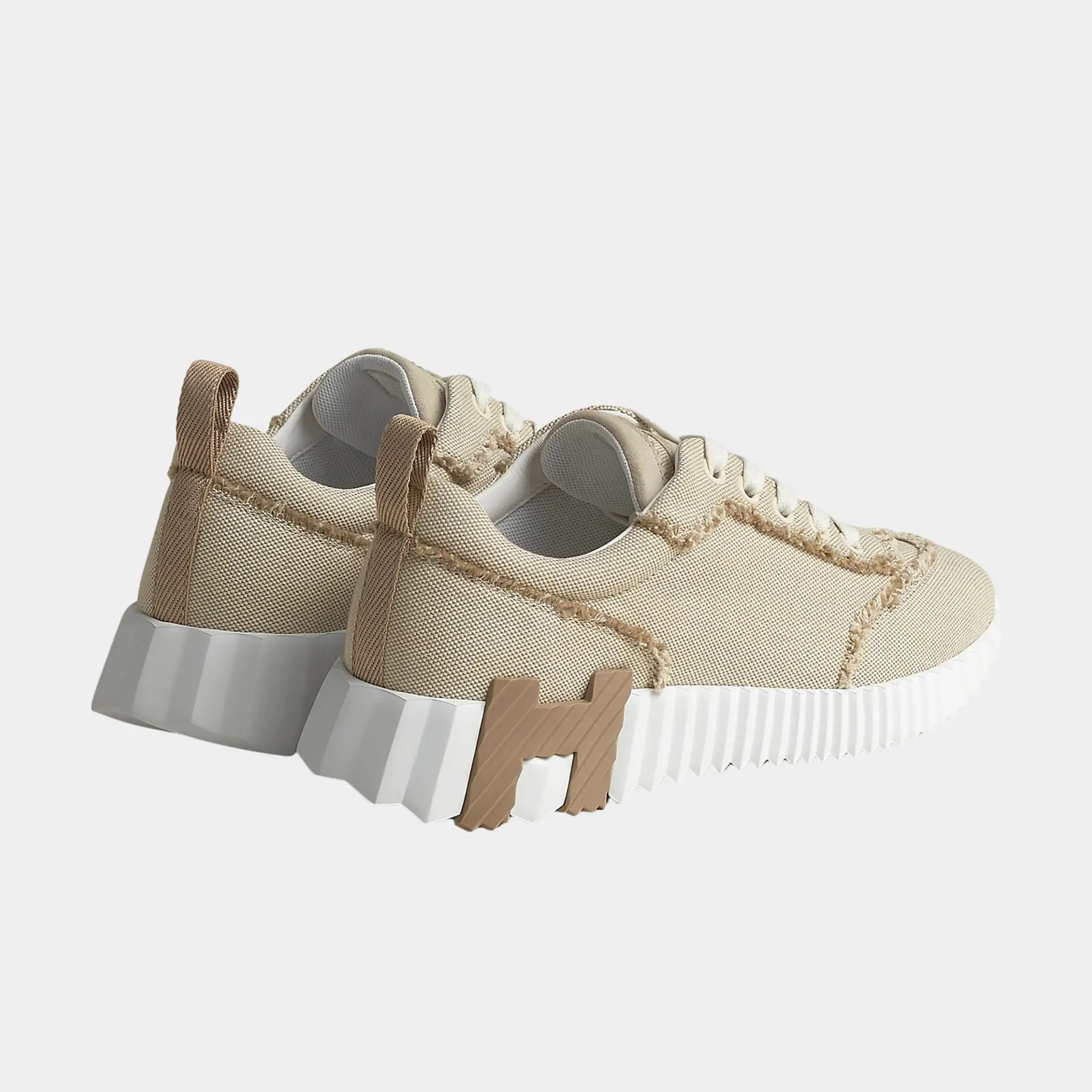 Bouncing Sneaker Fringed Canvas &amp; Suede Women
