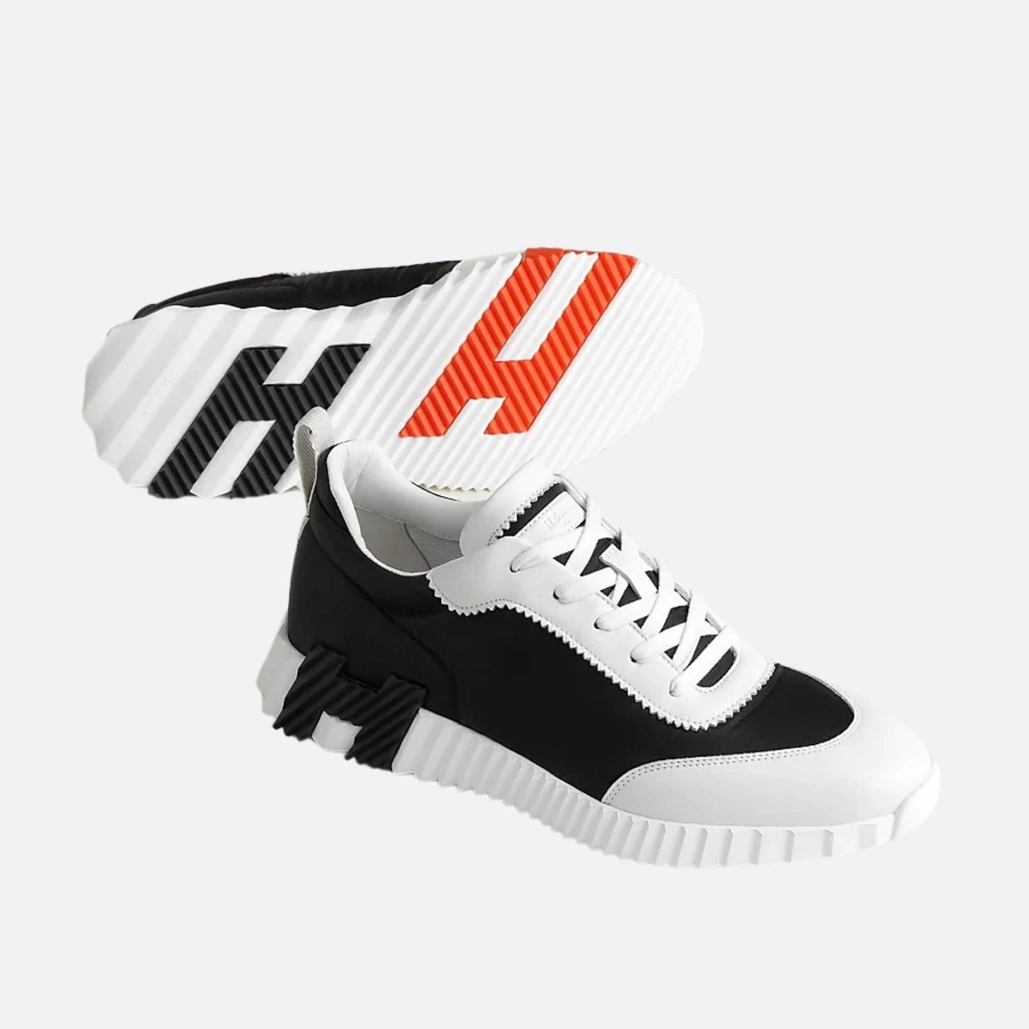 Bouncing Sneaker Ripstop Fabric Calfskin Men