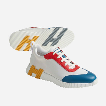 Bouncing Sneaker Stretch Canvas Calfskin Men