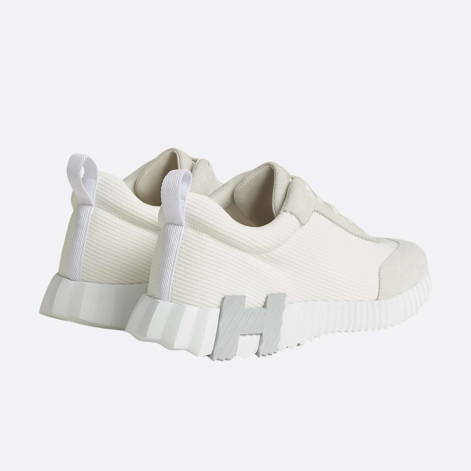 Bouncing Sneaker Technical Mesh and Suede Men