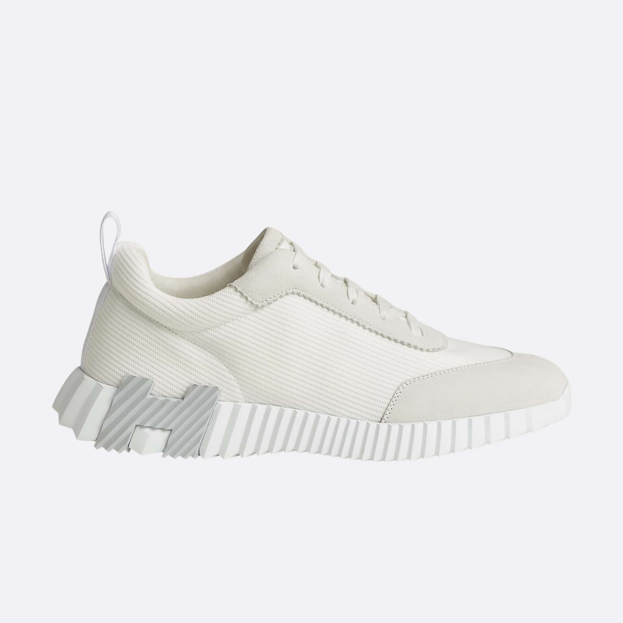 Bouncing Sneaker Technical Mesh and Suede Men
