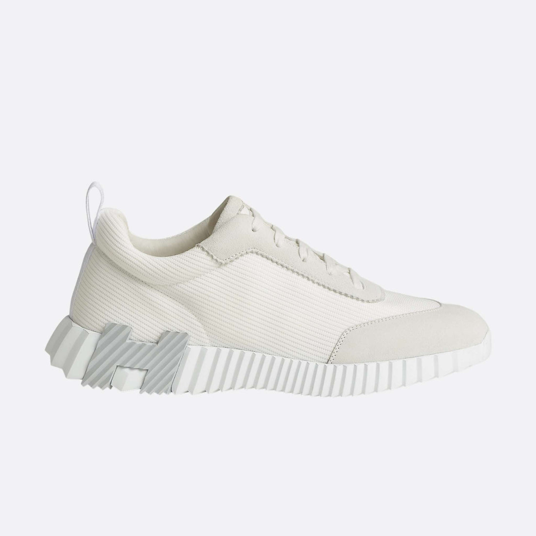 Bouncing Sneaker Technical Mesh and Suede Men