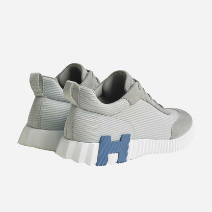 Bouncing Sneaker Technical Mesh and Suede Men