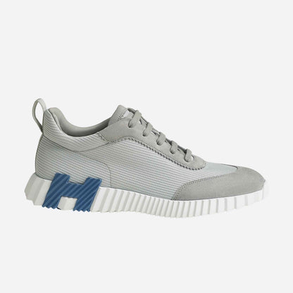 Bouncing Sneaker Technical Mesh and Suede Men