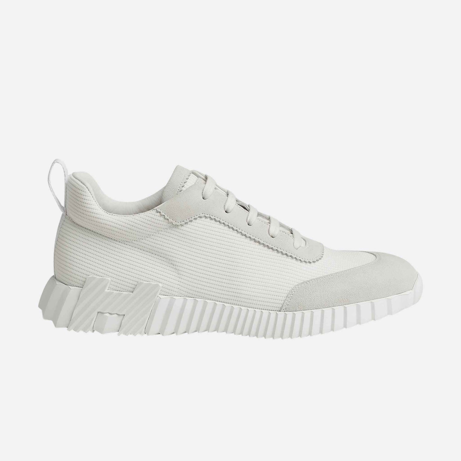 Bouncing Sneaker Technical Mesh Suede Men