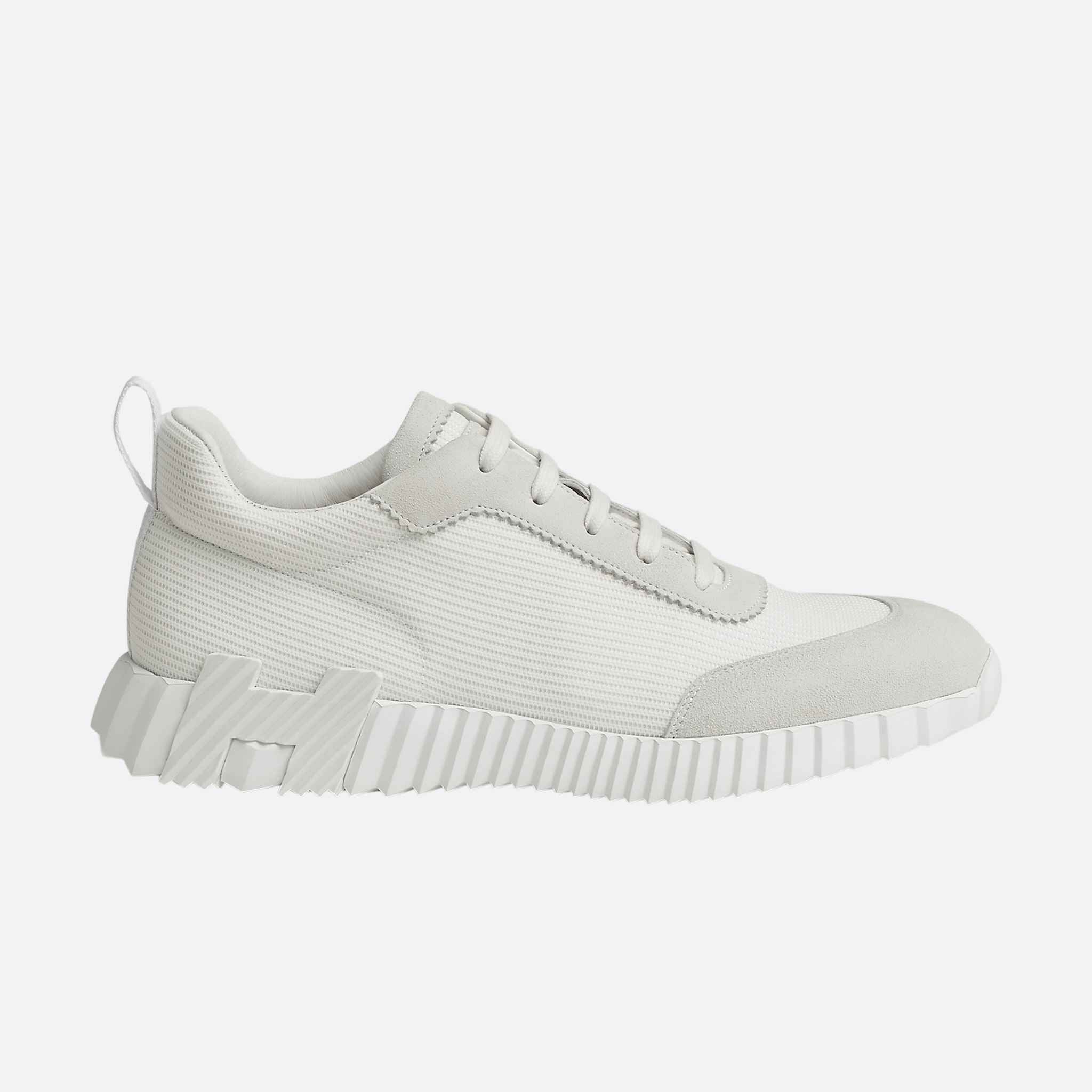 Bouncing Sneaker Technical Mesh Suede Men