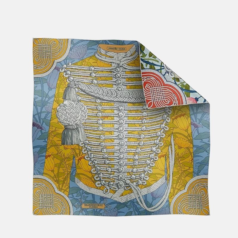 Brandebourgs Fleuris Double Face Scarf 90