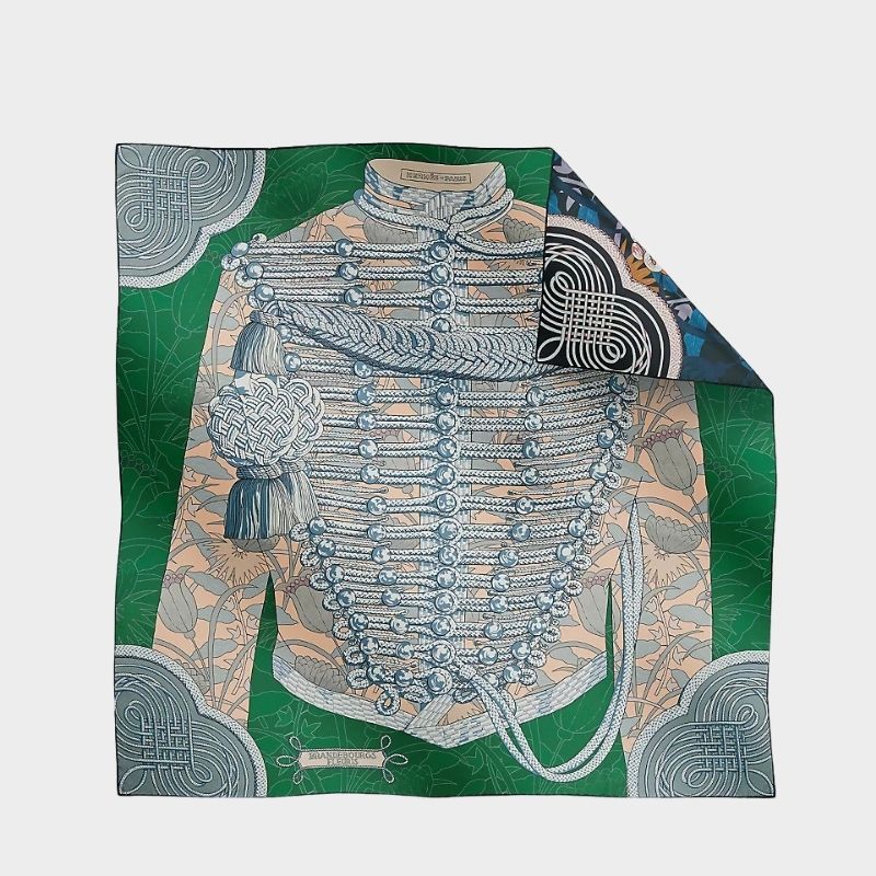 Brandebourgs Fleuris Double Face Scarf 90