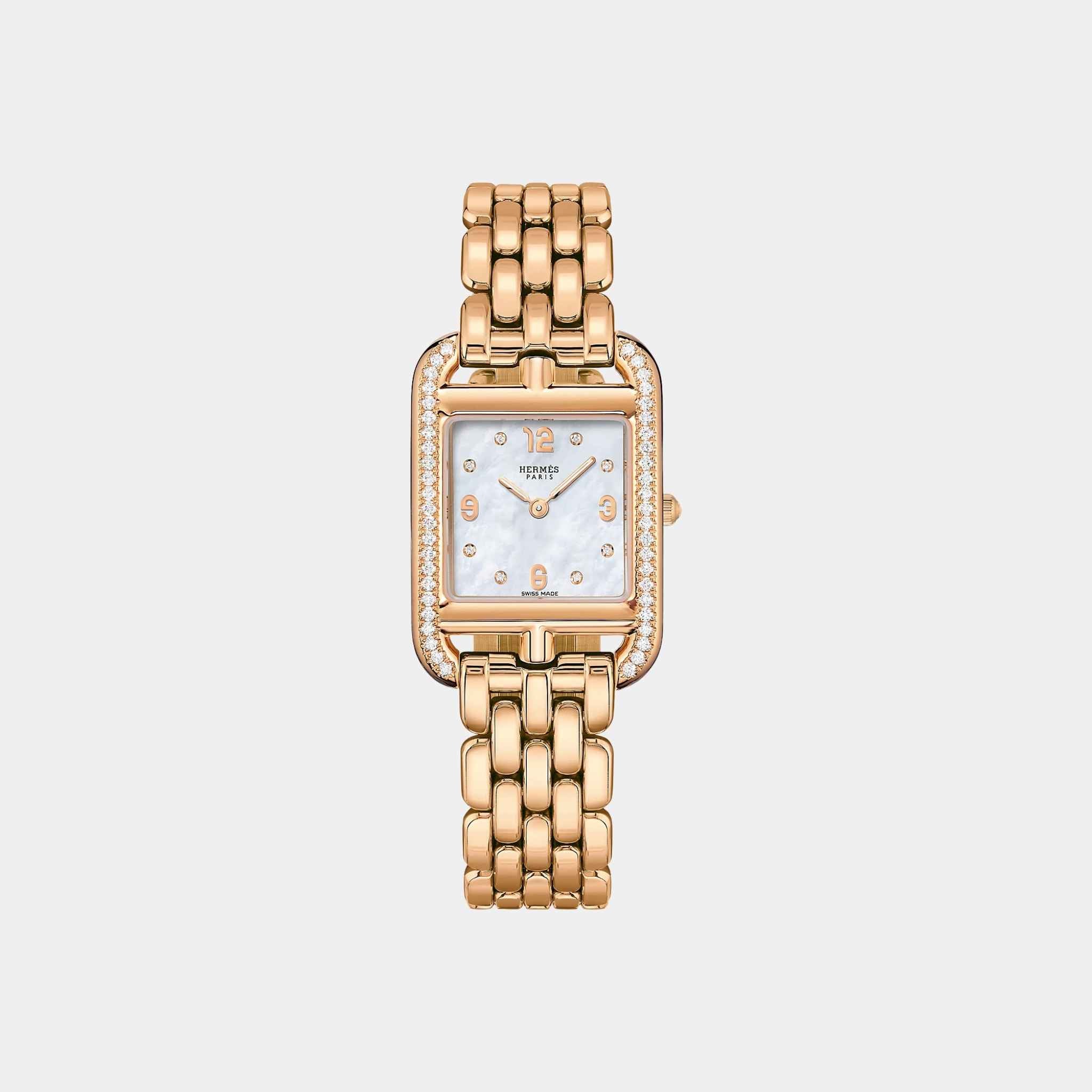 Cape Cod 31 mm Set-In Rose Gold With Rose Gold Bracelet