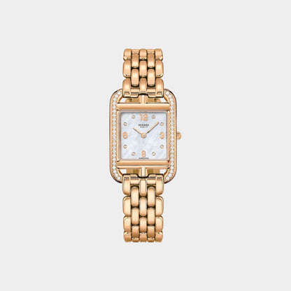 Cape Cod 31 mm Set-In Rose Gold With Rose Gold Bracelet