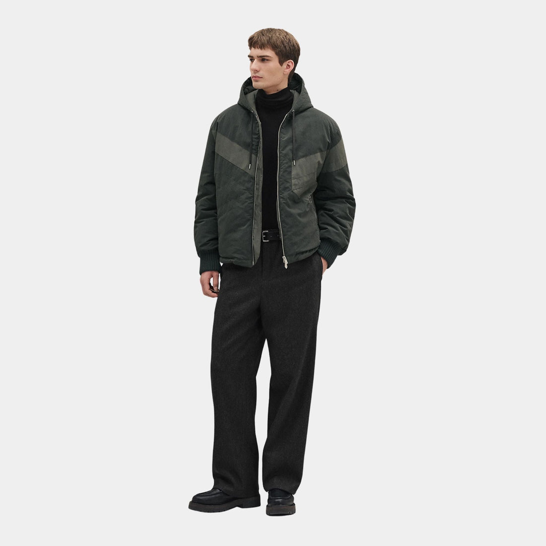 Casaque Hooded Jacket in Crisp Ripstop