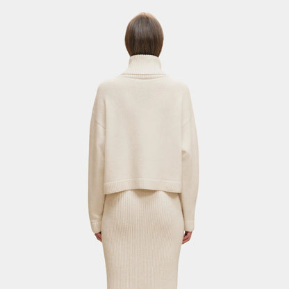 Cashmere H Lift Long-sleeve Sweater