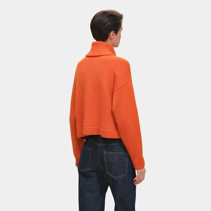 Cashmere H Lift Long-sleeve Sweater