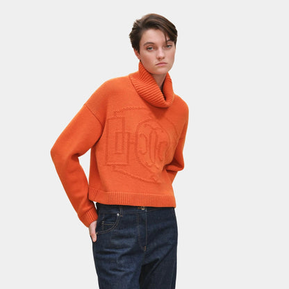 Cashmere H Lift Long-sleeve Sweater