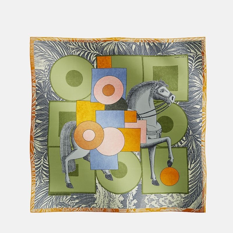 Cavalier En Formes Scarf 90