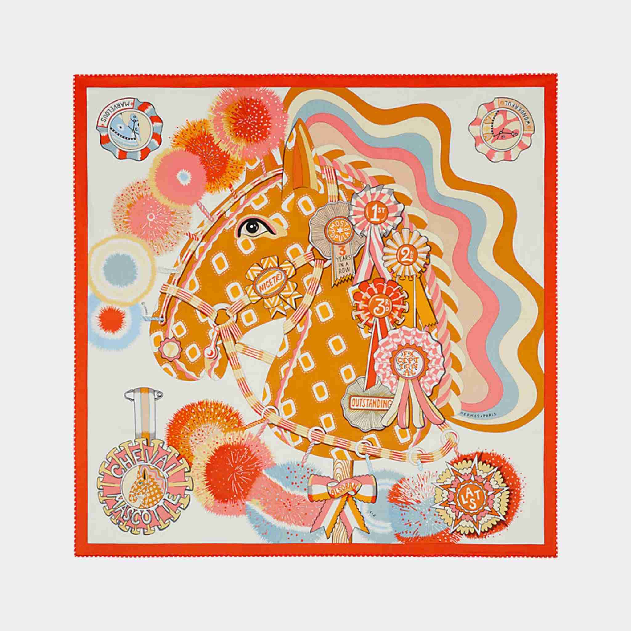 Cheval Mascotte Scarf 70