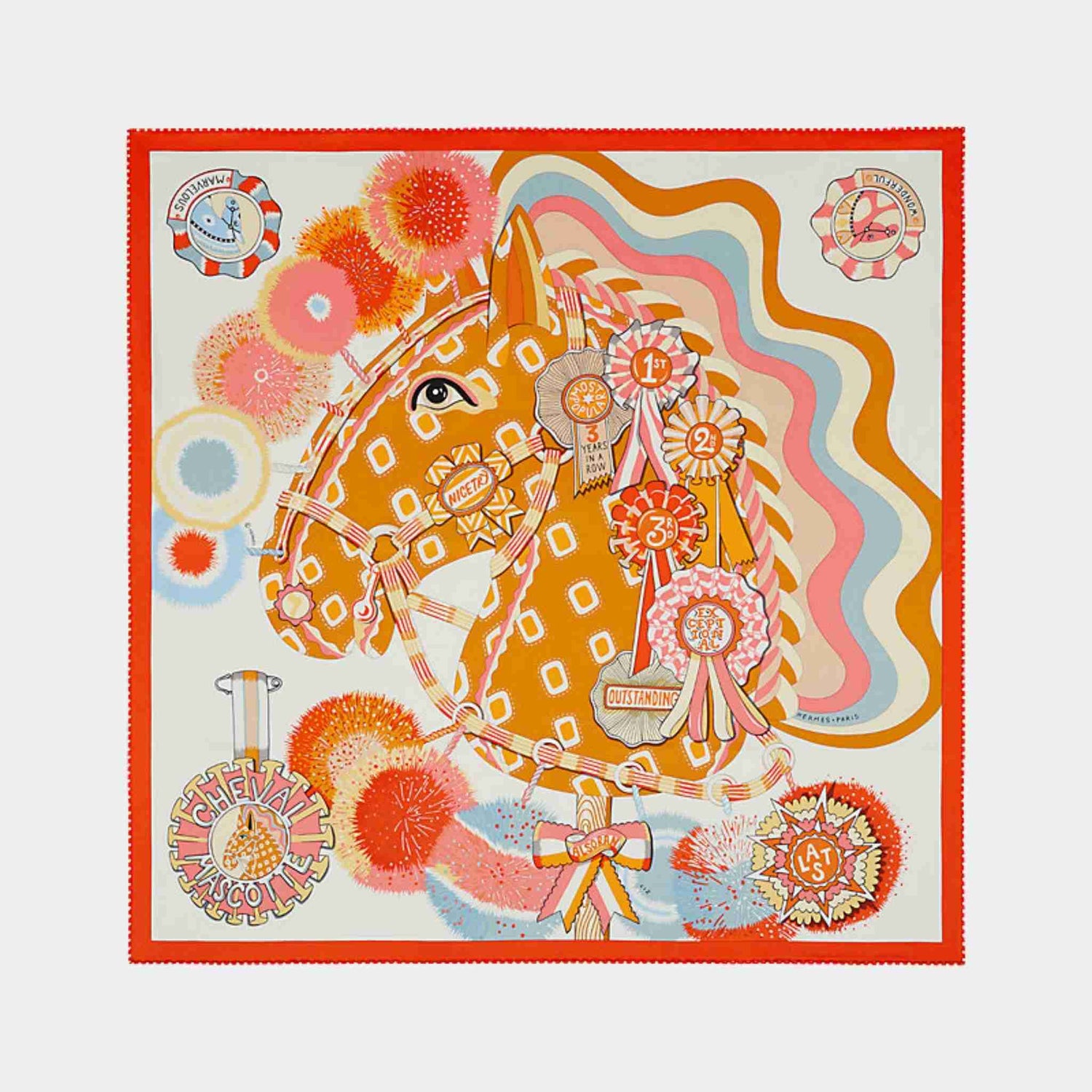 Cheval Mascotte Scarf 70