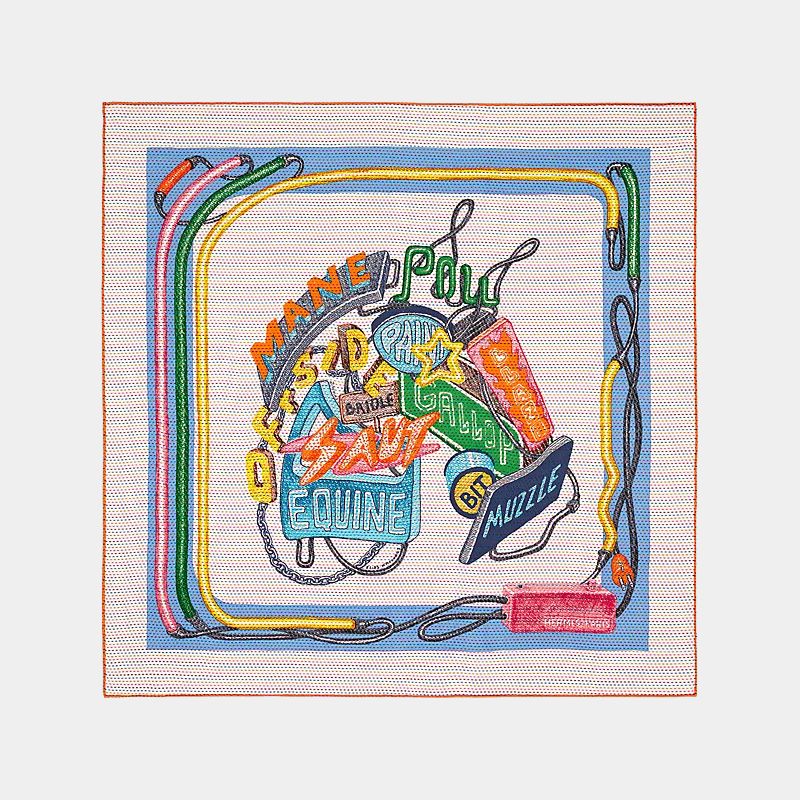 Chevaloscope Neon Pointille Scarf 70