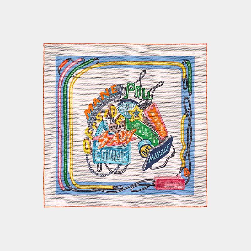 Chevaloscope Neon scarf 45