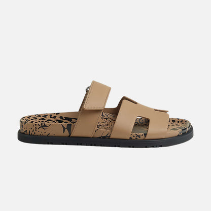 Chypre Sandal Calfskin Print Sole Women