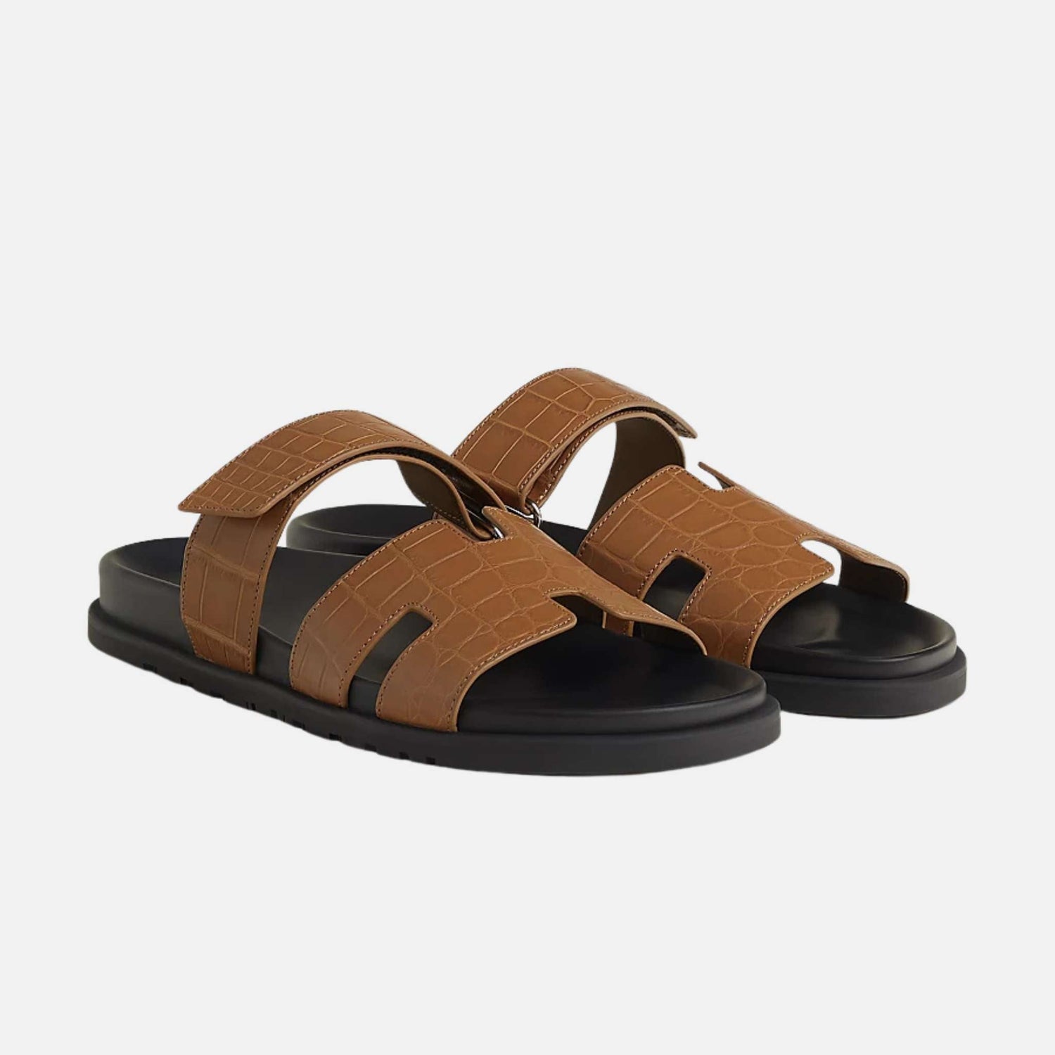 Chypre Sandal Matte Mississippiensis Alligator Men