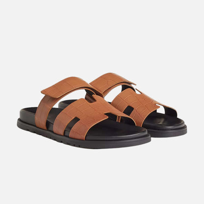 Chypre Sandal Matte Mississippiensis Alligator Men