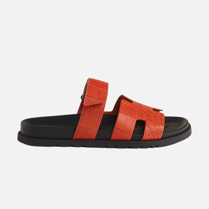 Chypre Sandal Matte Mississippiensis Alligator Men