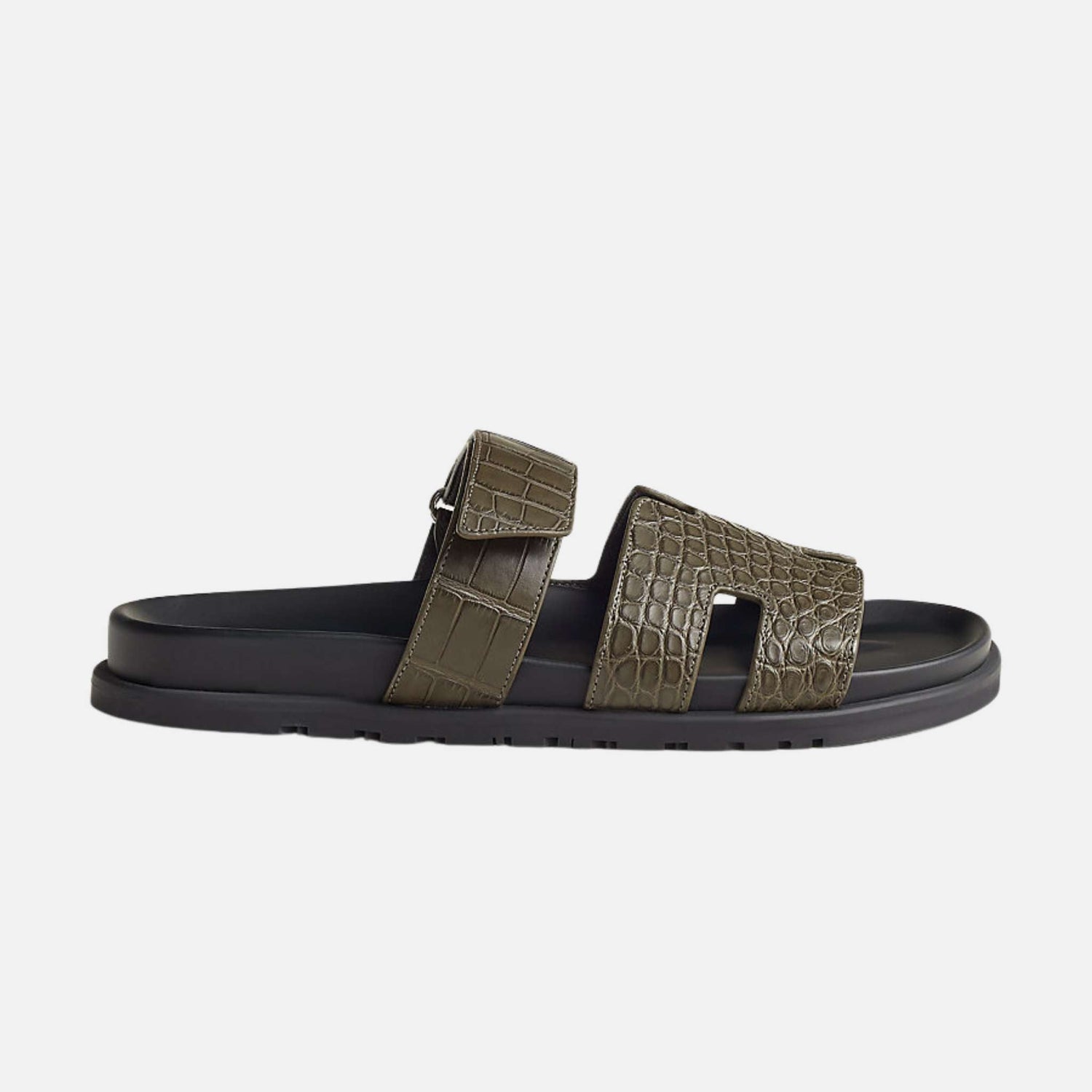 Chypre Sandal Matte Mississippiensis Alligator Men