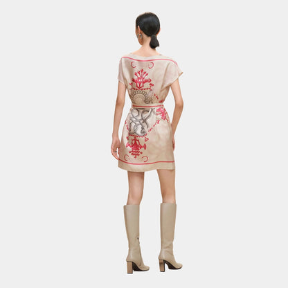 Classic Tunic with Palefroi Remix Print