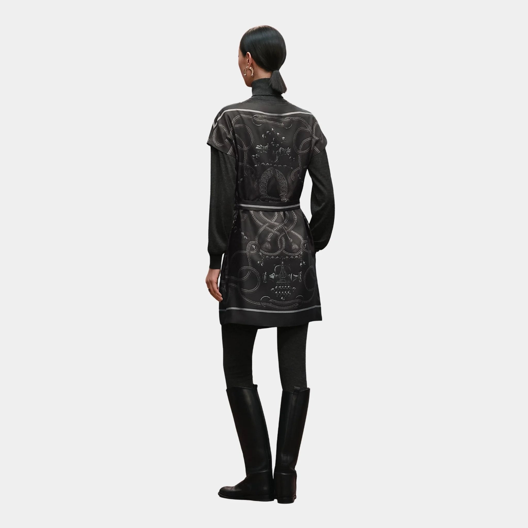 Classic Tunic with Palefroi Remix Print