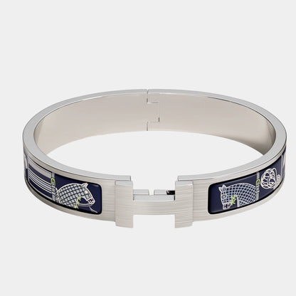 Clic HH Couvertures et Tenues de Jour Bracelet Palladium