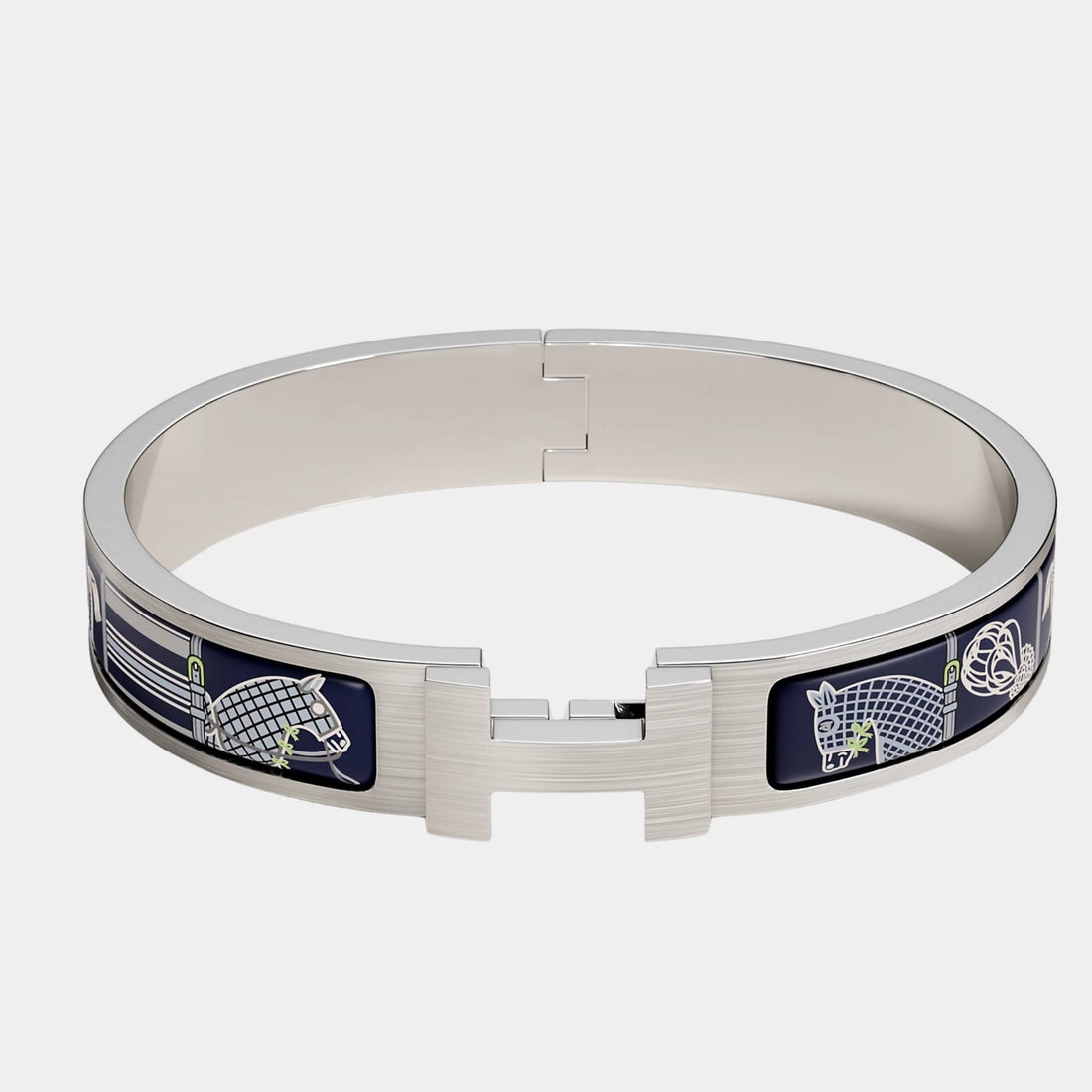 Clic HH Couvertures et Tenues de Jour Bracelet Palladium