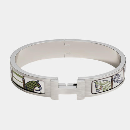 Clic HH Couvertures et Tenues de Jour Bracelet Palladium
