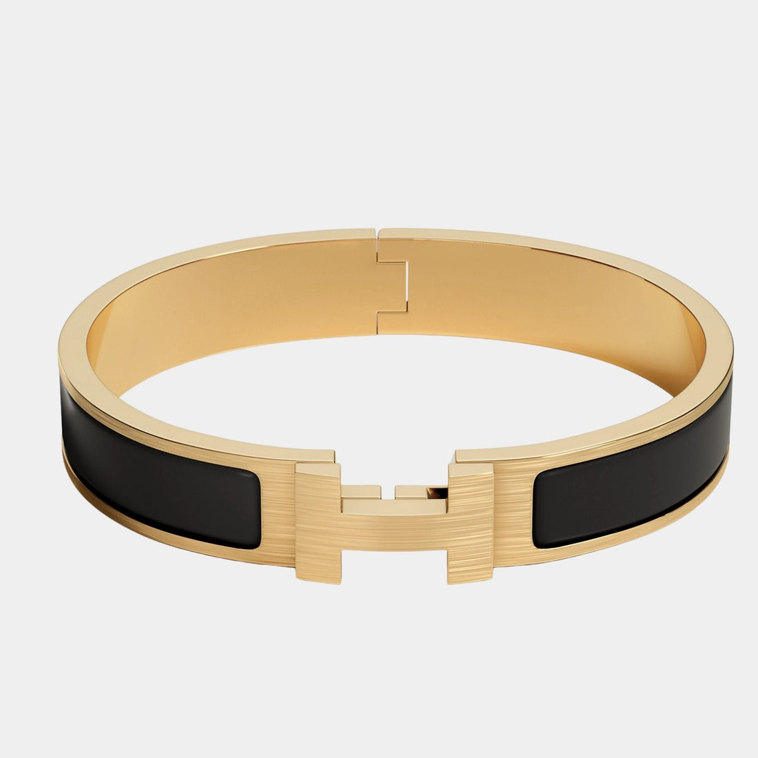 Clic HH Narrow Bracelet Gold Plated