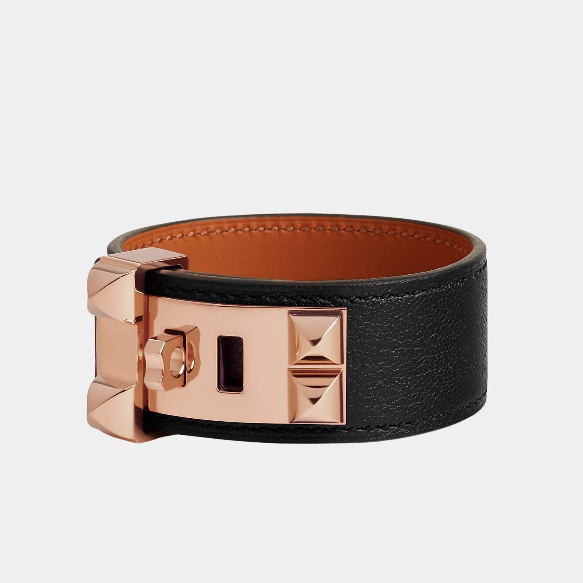 Collier de Chien 24 Bracelet Chamkila Goatskin Rose Gold