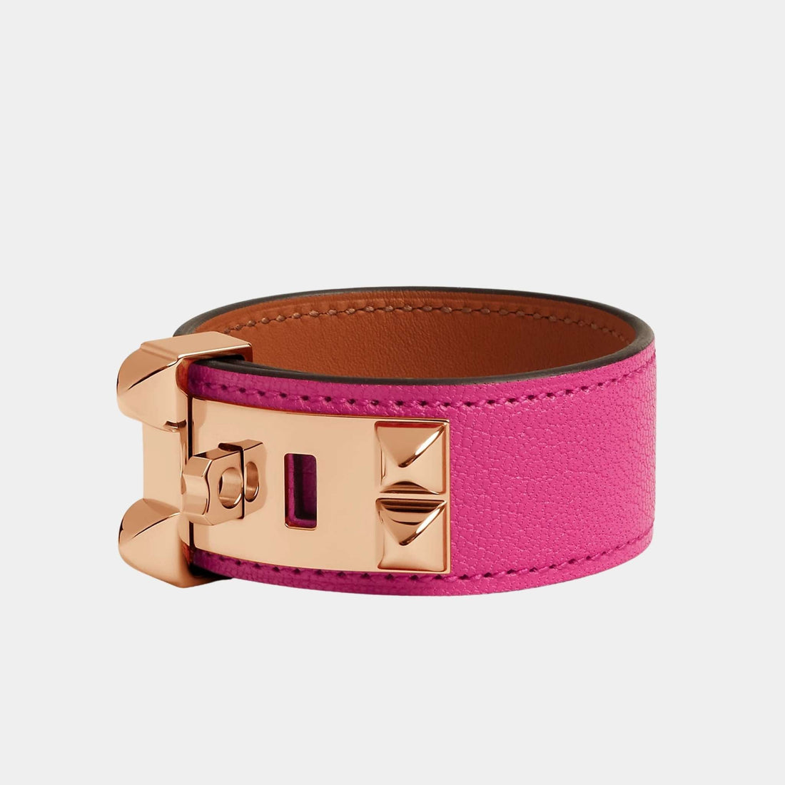 Collier de Chien 24 Bracelet Chamkila Goatskin Rose Gold