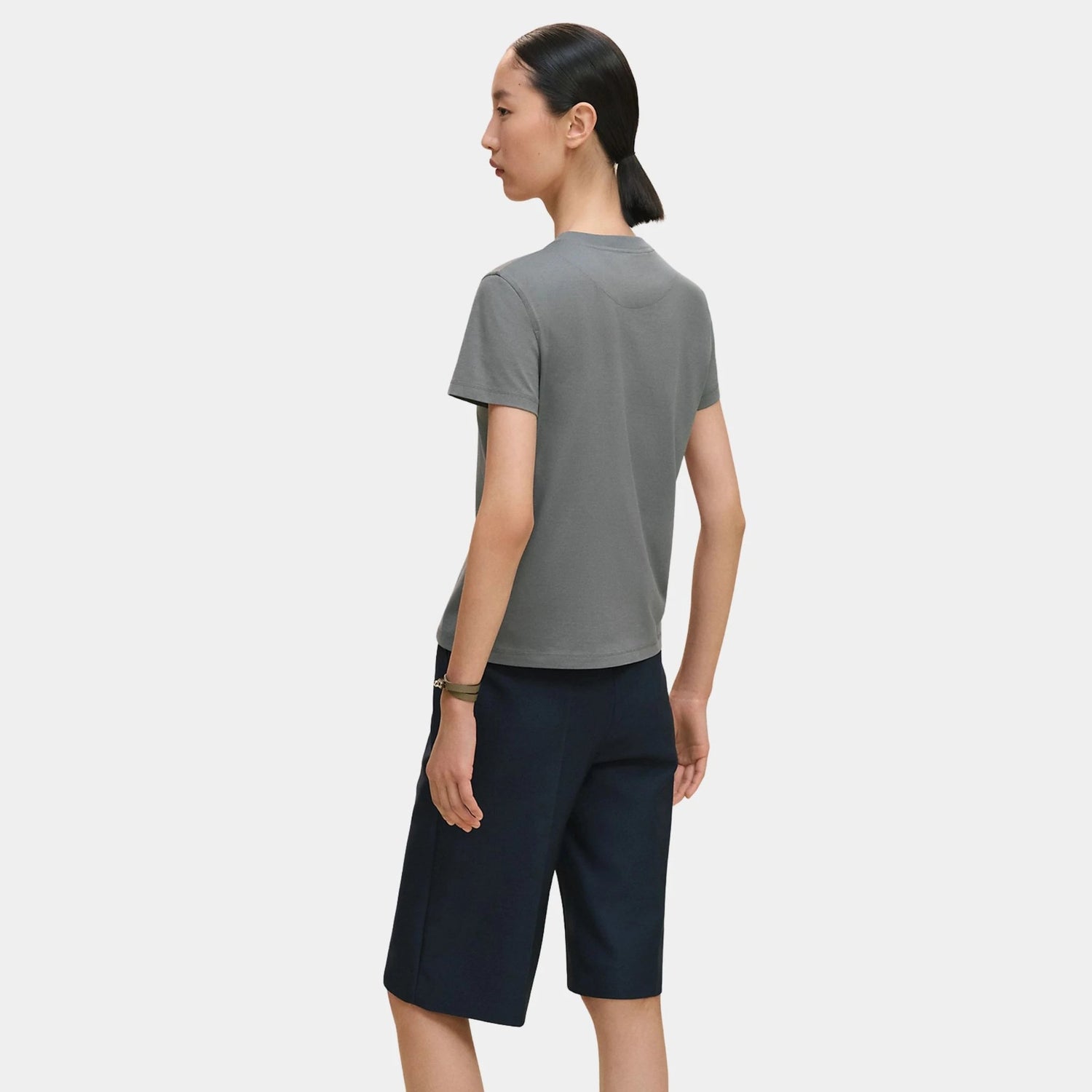 Coloriages de Jour Print Straight T-shirt
