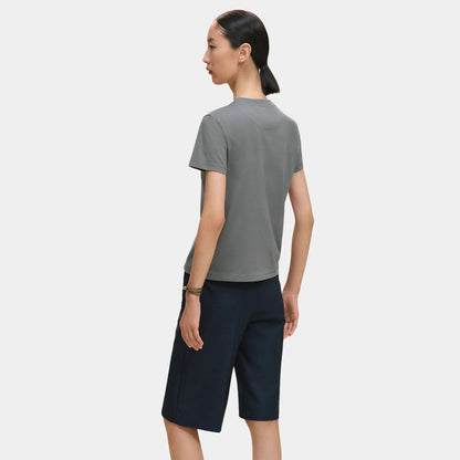 Coloriages de Jour Print Straight T-shirt