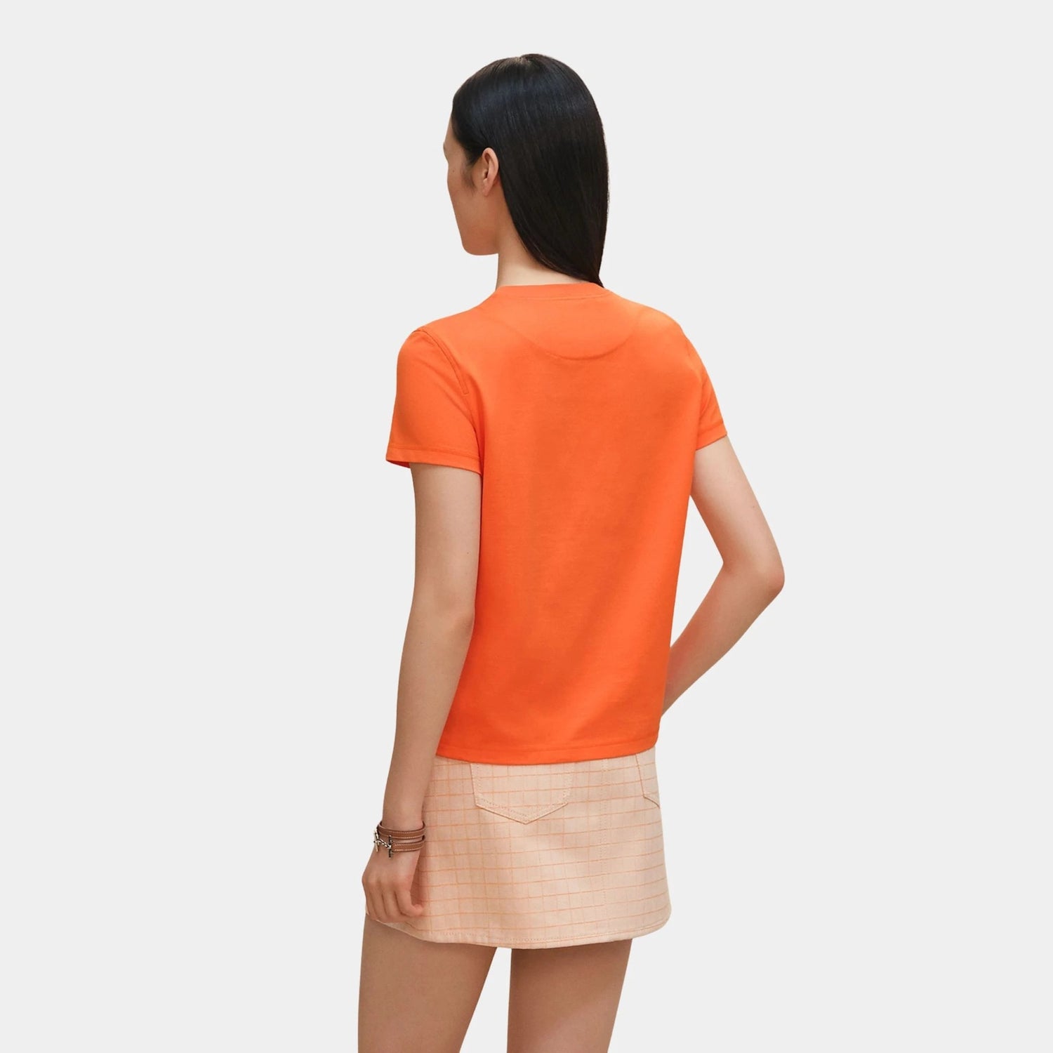 Coloriages de Jour Print Straight T-shirt