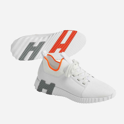 Depart Slip-On Bouncing Sneaker Knit Calfskin Men