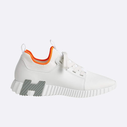 Depart Slip-On Bouncing Sneaker Knit Calfskin Men