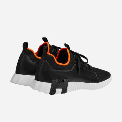 Depart Slip-On Bouncing Sneaker Knit Calfskin Men