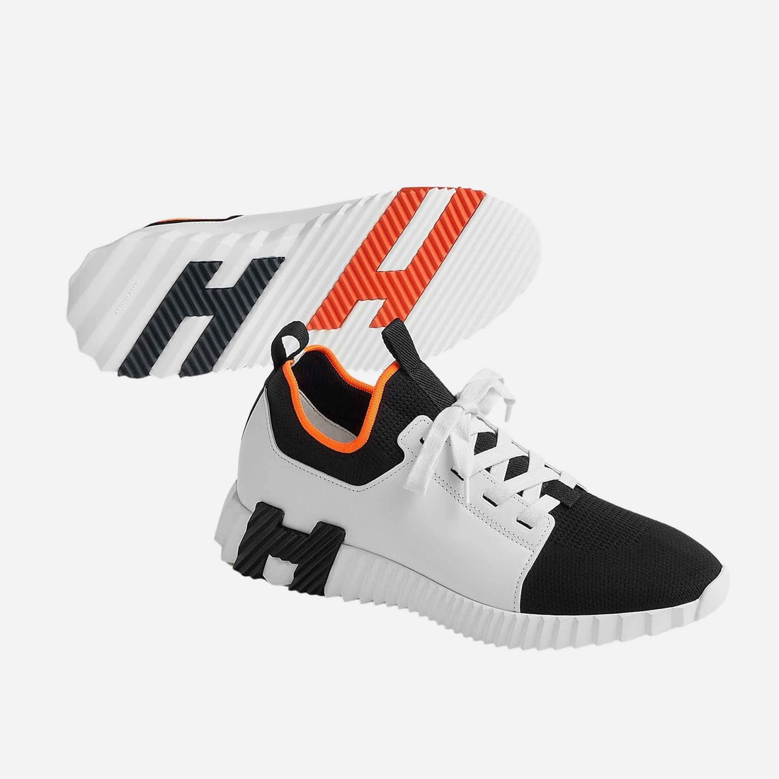 Depart Slip-On Bouncing Sneaker Knit Calfskin Men