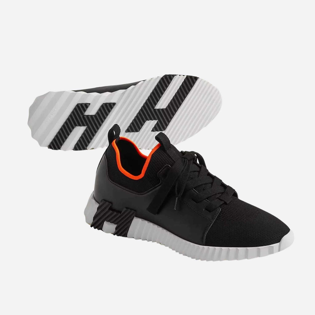 Depart Slip-On Bouncing Sneaker Knit Calfskin Men